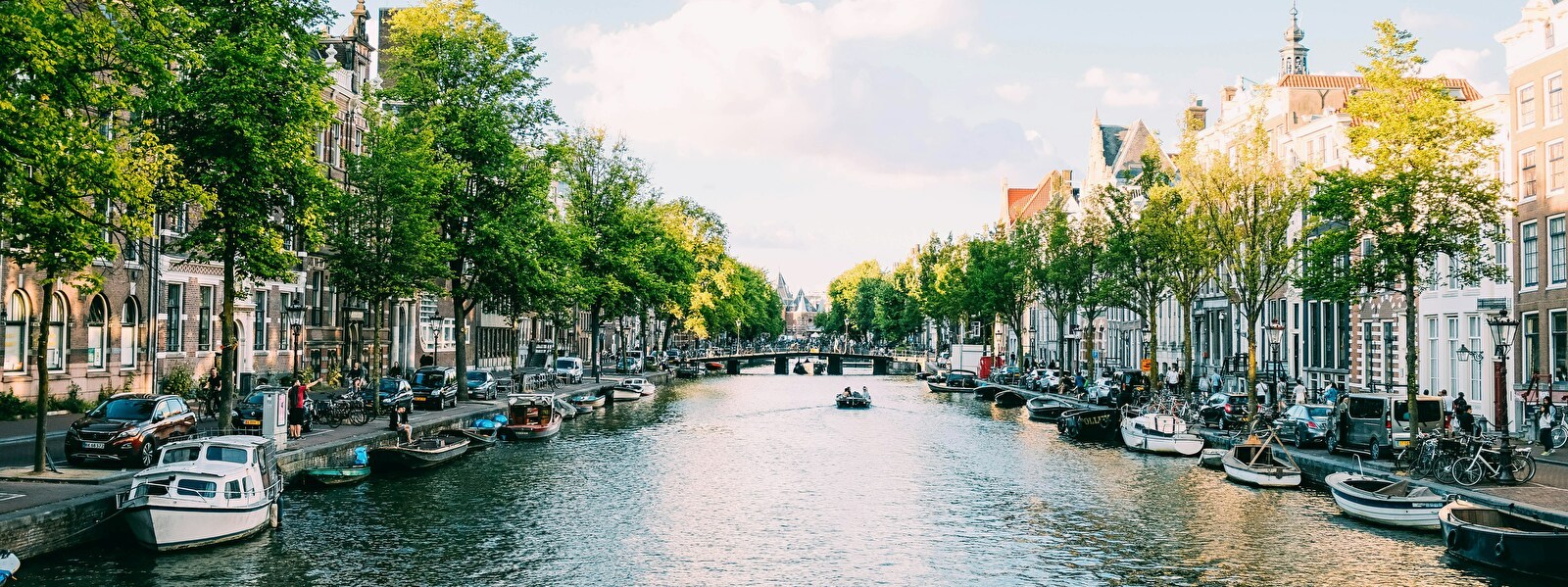 Kanal in Amsterdam